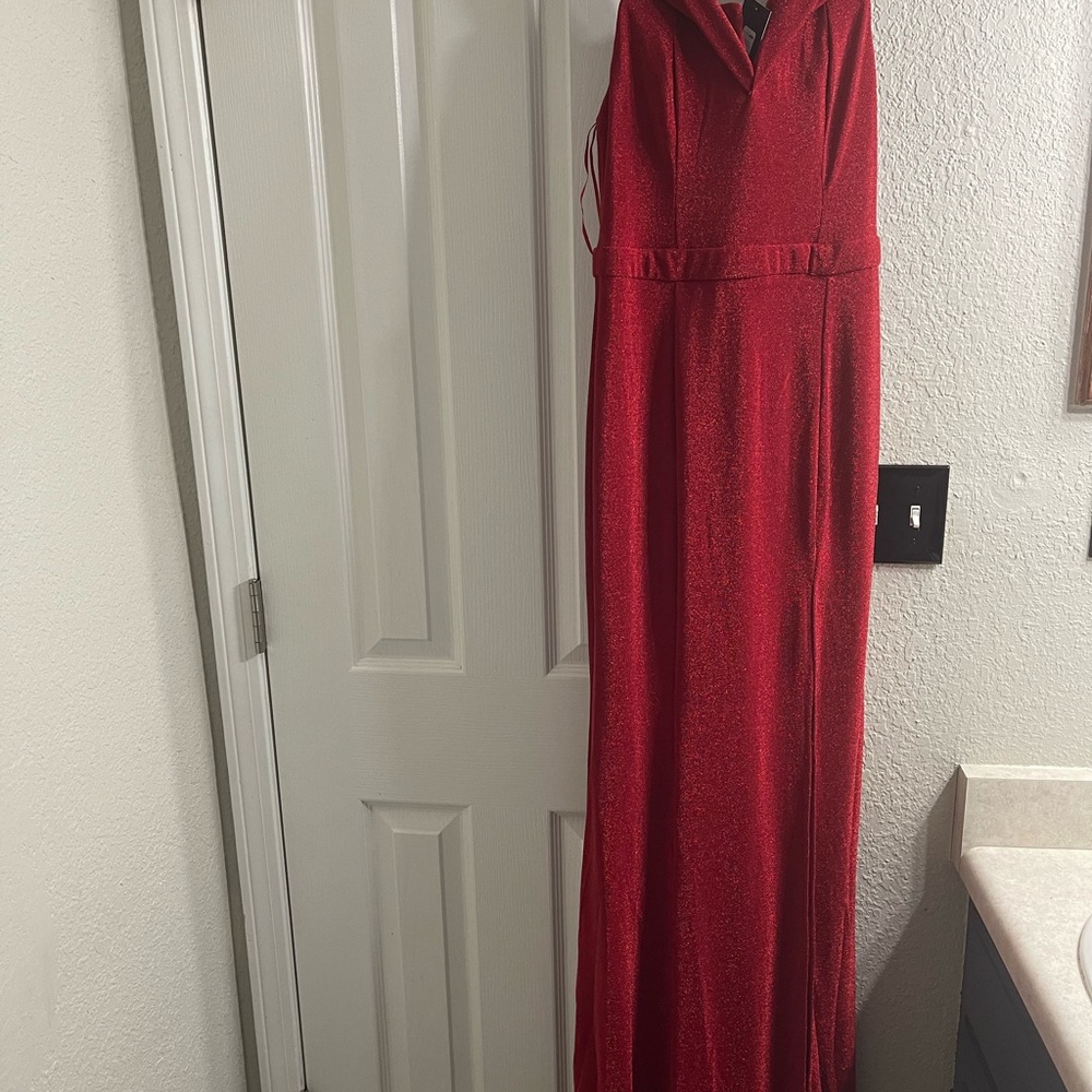 Fashion Nova metallic maxi dress - Picture 4 of 5